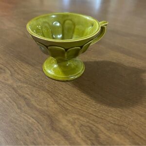 Vintage pedestal cup